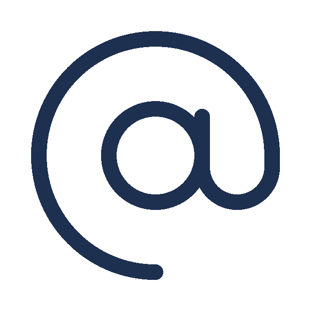 Email at symbol icon