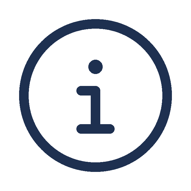 information button for details